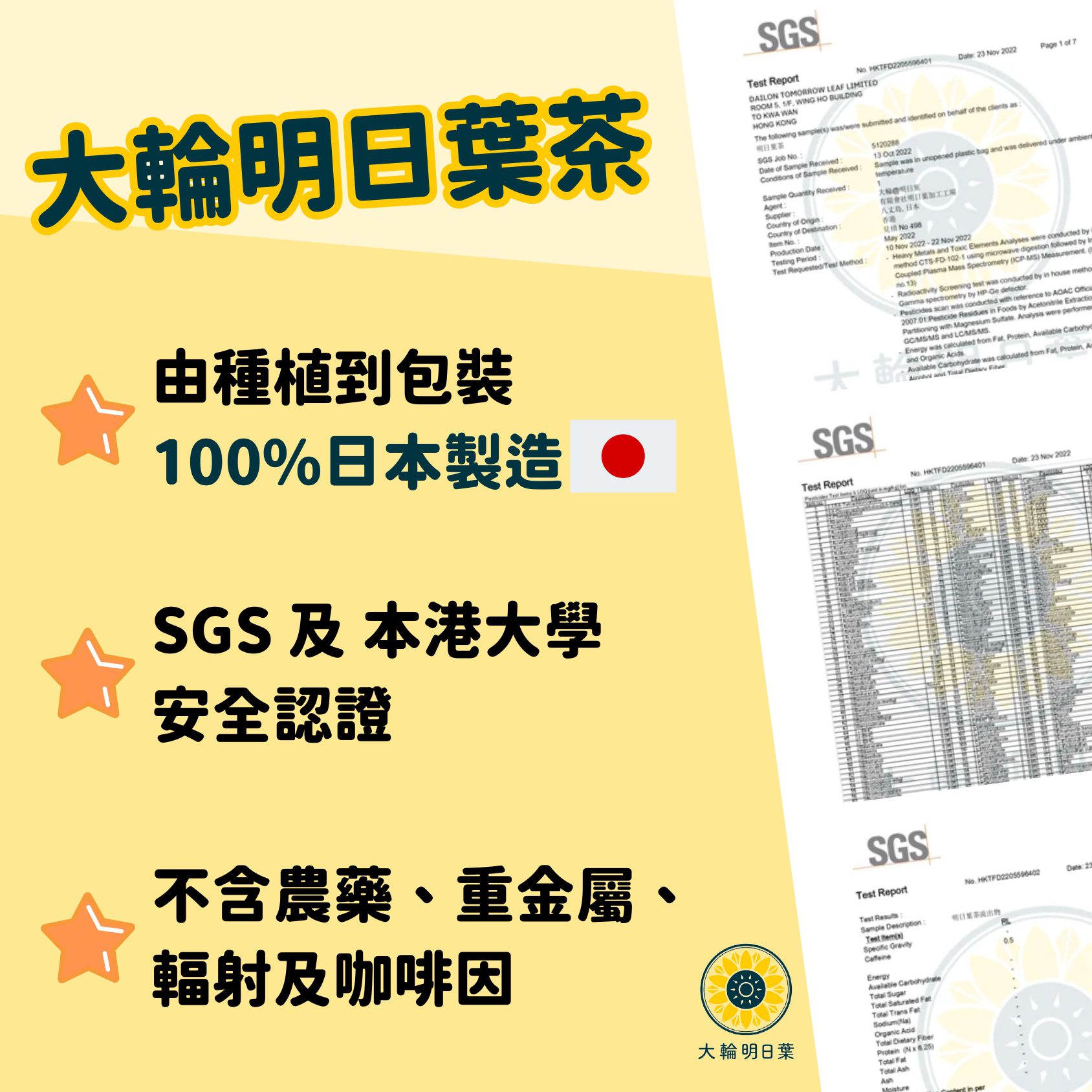 明日葉香港|日本製烘焙茶包|明日葉養生排毒系列-大輪明日葉